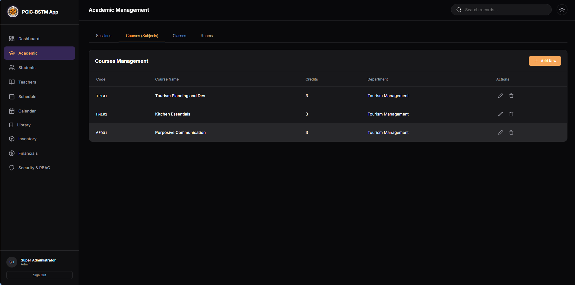 PCIC School Portal 4